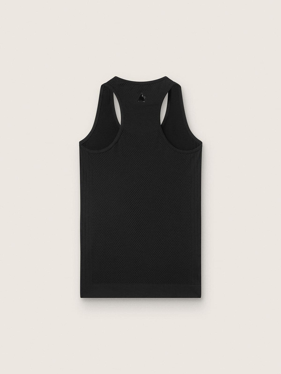 czarny sportowy top damski