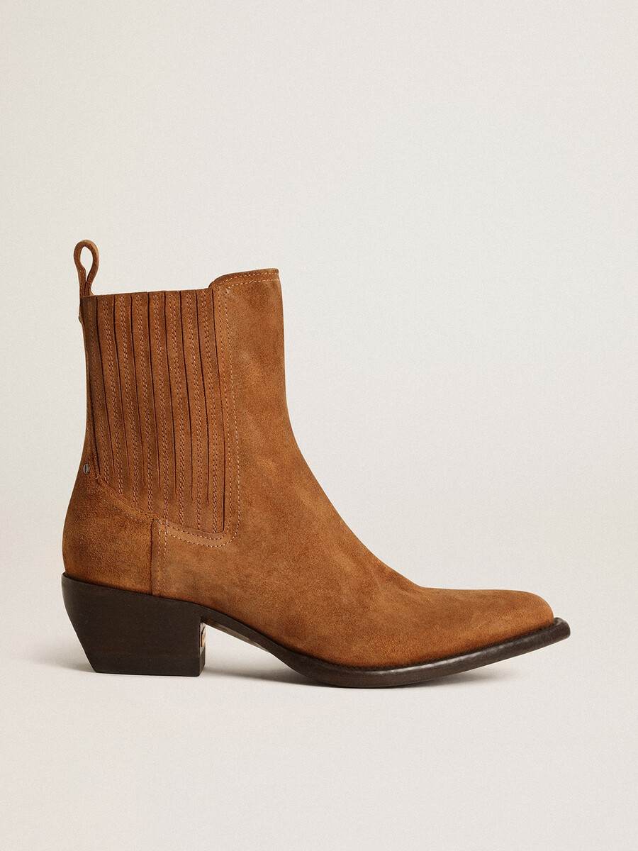 brązowe zamszowe buty debbie