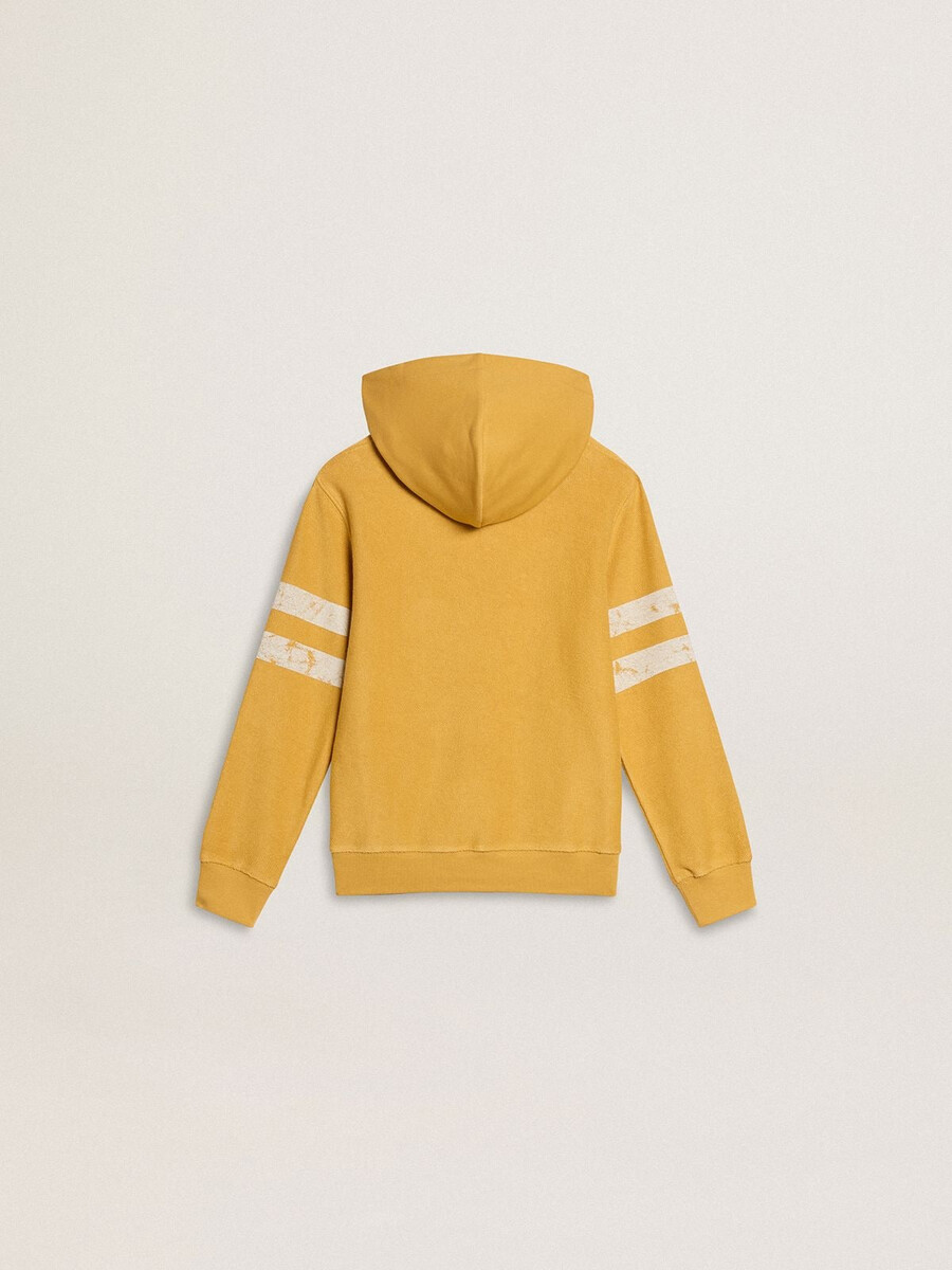 Żółta bluza dziecięca z nadrukiem vintage