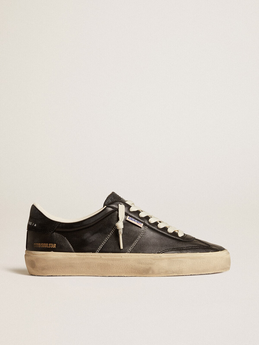 męskie buty soul star z czarnej bio-nappy