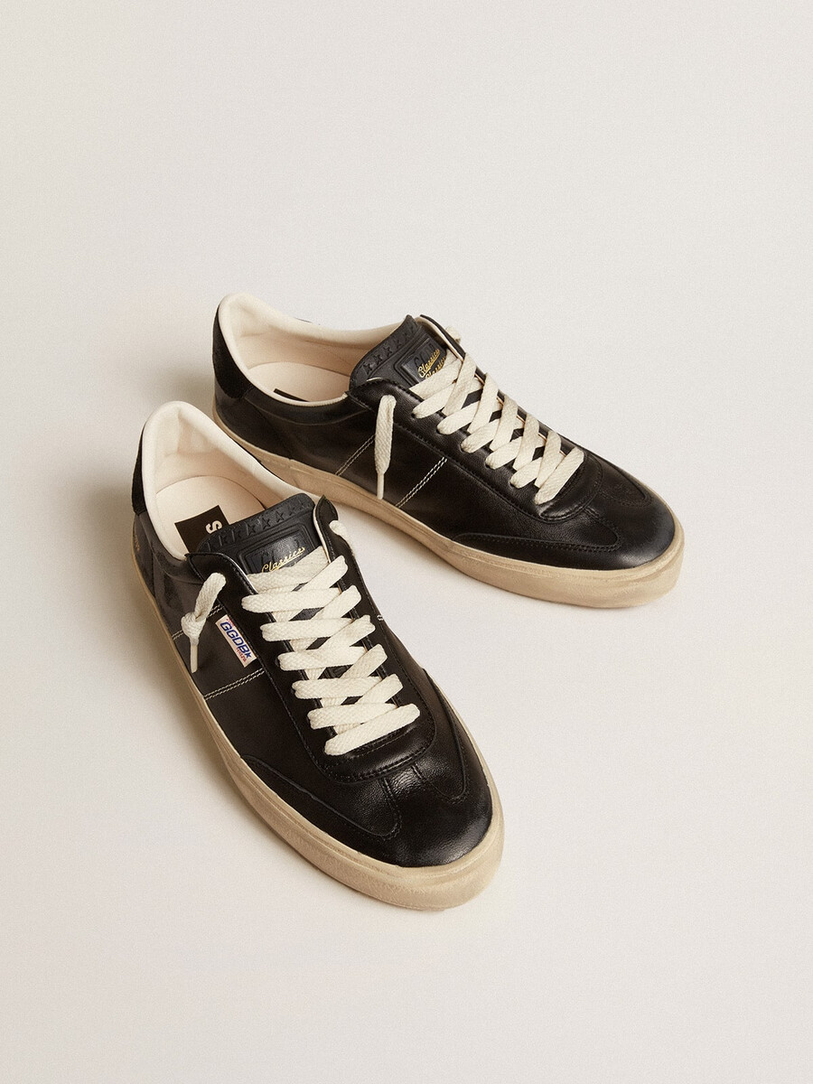męskie buty soul star z czarnej bio-nappy