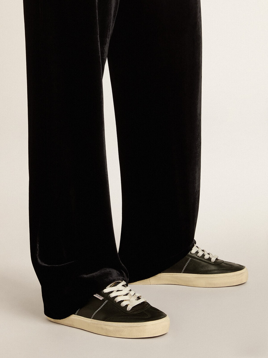 męskie buty soul star z czarnej bio-nappy