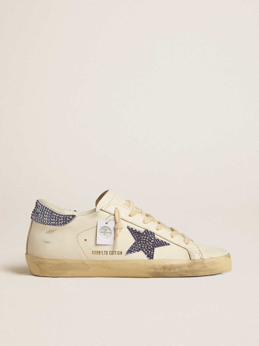 buty sportowe damskie z kryształami swarovskiego super-star ltd