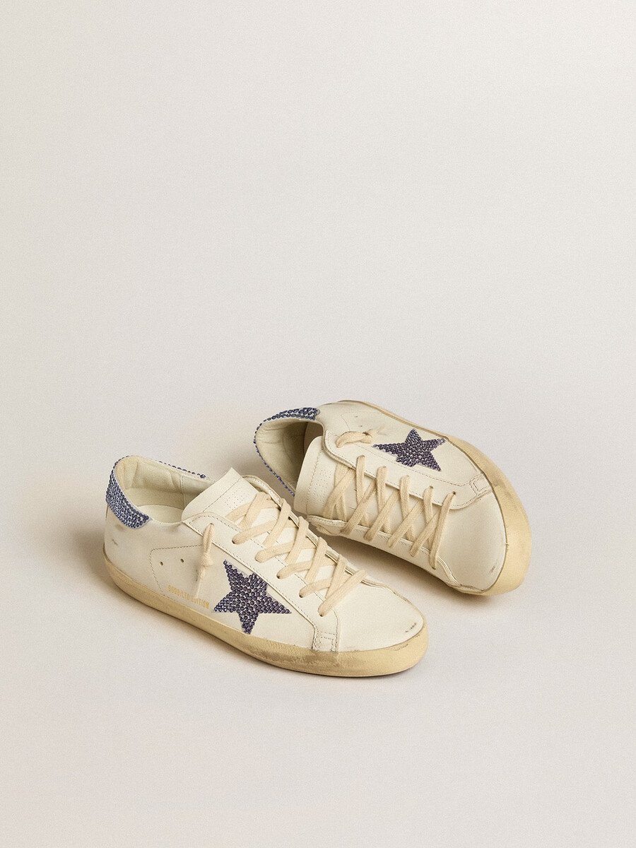 buty sportowe damskie z kryształami swarovskiego super-star ltd