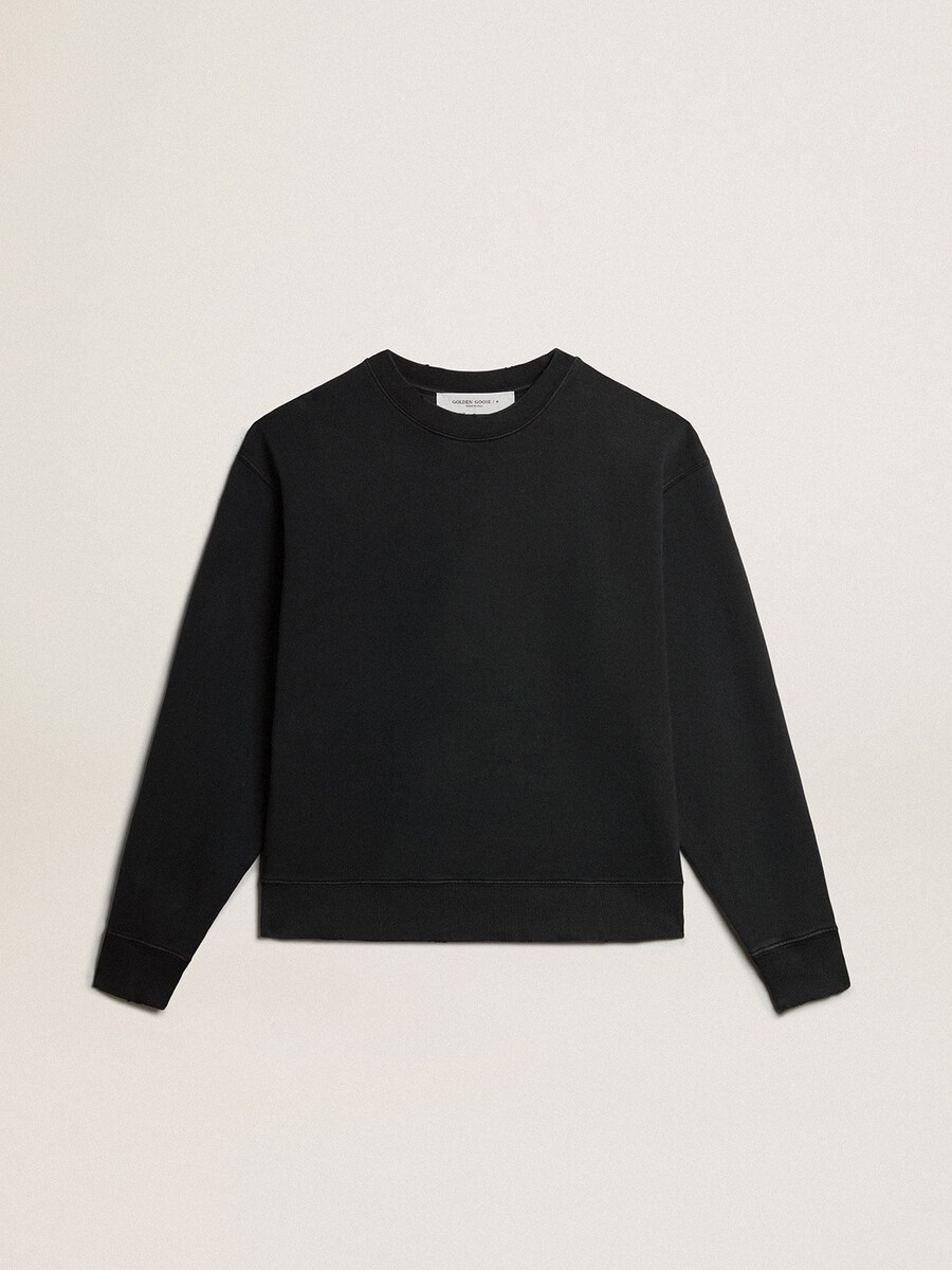 bluza w kolorze spranej czerni z odwróconym logo z tyłu - jersey capsule