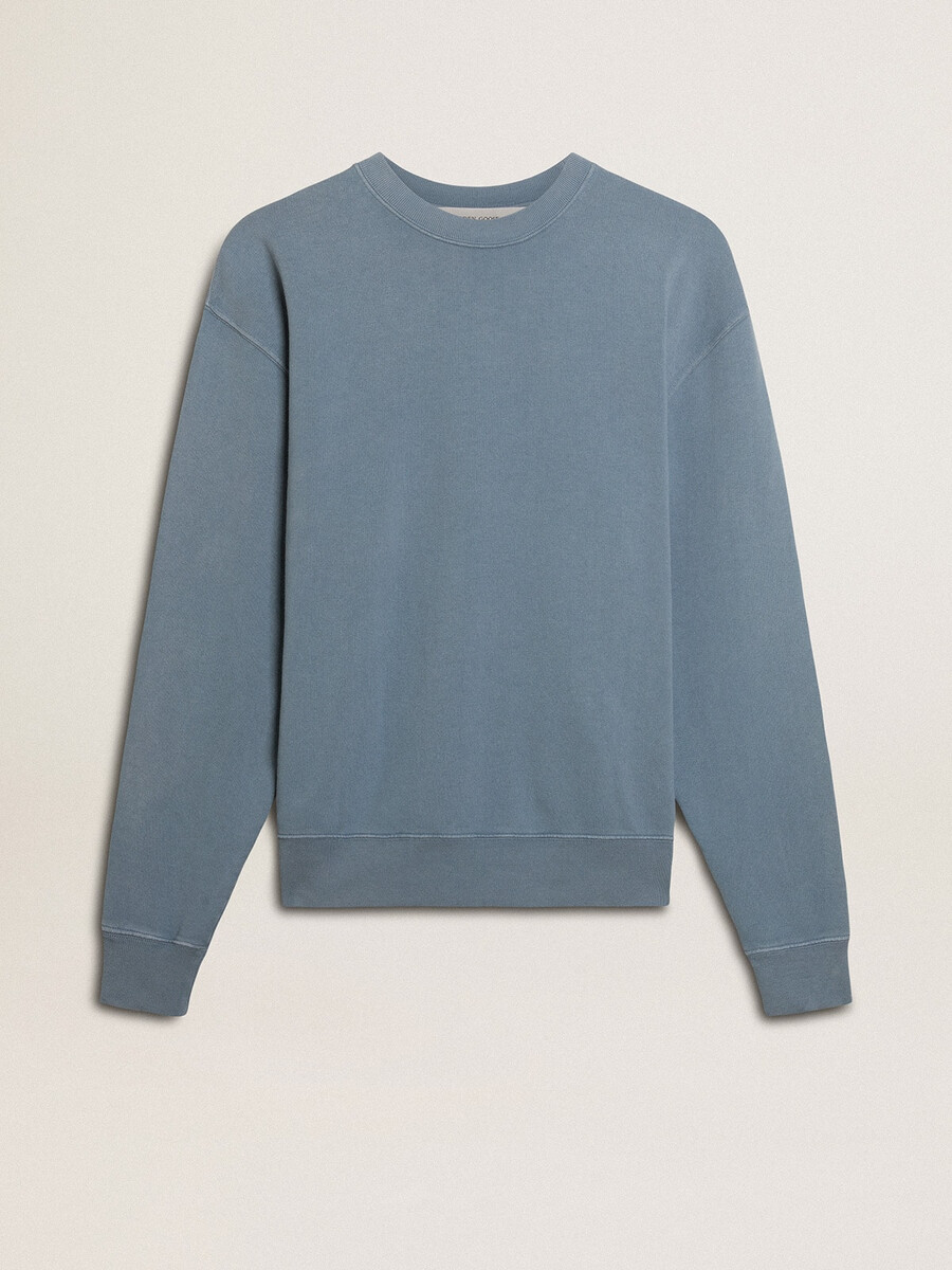 bluza w kolorze jasnoniebieskim z odwróconym logo z tyłu - jersey capsule