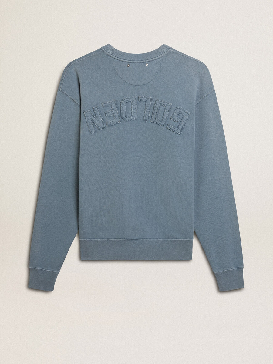 bluza w kolorze jasnoniebieskim z odwróconym logo z tyłu - jersey capsule